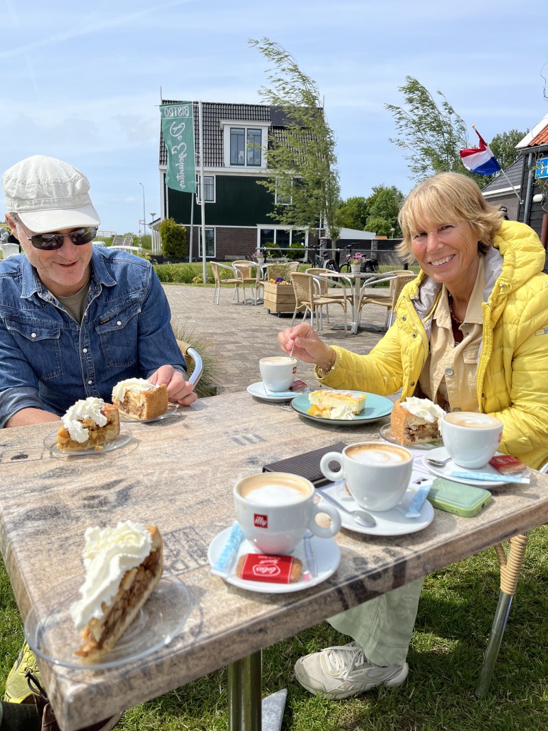 Etappe 7 Koffie met appeltaart
