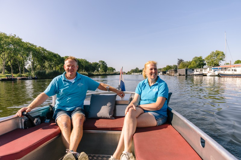 Etappe 16 recreatie aan de Vecht op de Vecht