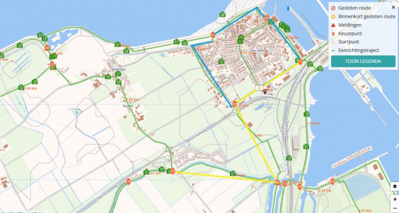 Omleiding vispassage etappe 6