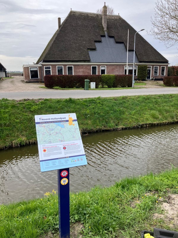 QR code bij Wieringerwaad